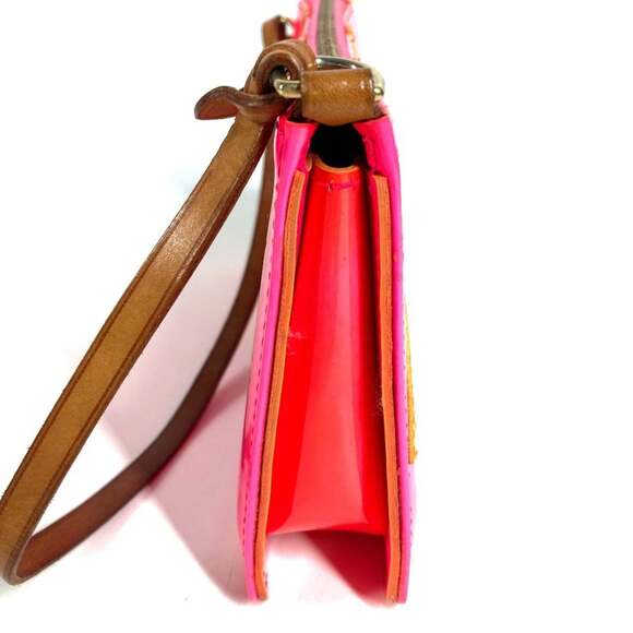 LOUIS VUITTON M91906 Monogram Vernis Fluo Lexington Handbag/Shoulder Bag/Acce... - Picture 6 of 14